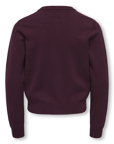Kids Only - KOGJulie Button Cardigan - Winetasting